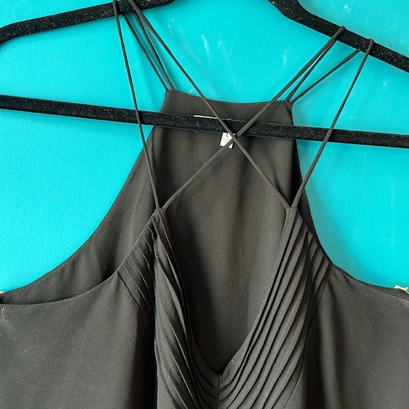Naked Zebra Black Strappy Camisole - Picture 2 of 4